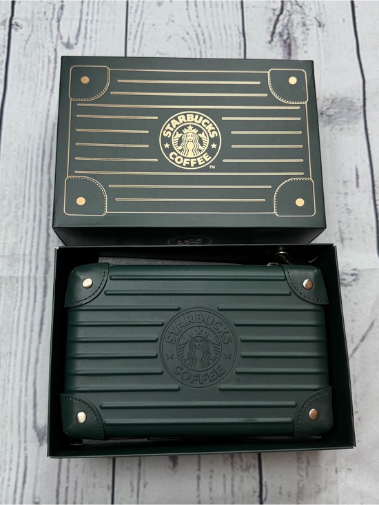 Starbucks Handbags - New Starbucks Korea 2021 SS 22nd Anniversary Hard Pouch Bag Case Limited Edition